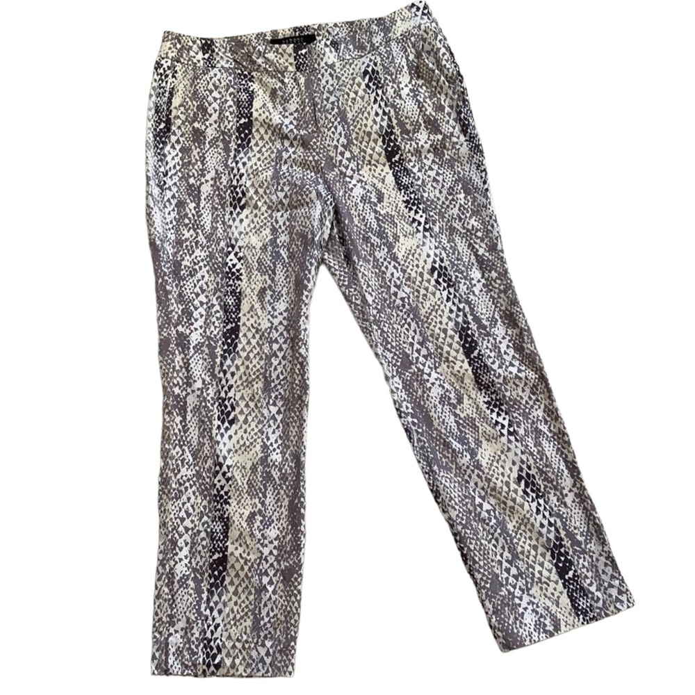 Sandro Studio Animal Print Pants
